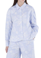 CAMICIE Celeste/bianco Cafenoir