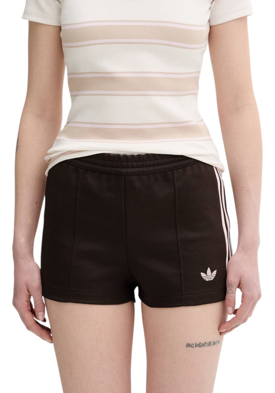 PANTALONCINI Marrone/rosa Adidas Originals