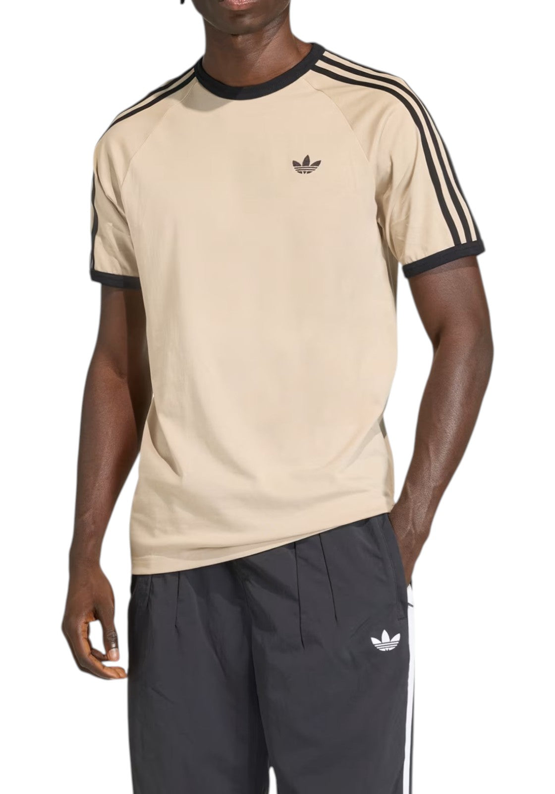 T-SHIRT E CANOTTE Beige/nero Adidas Originals