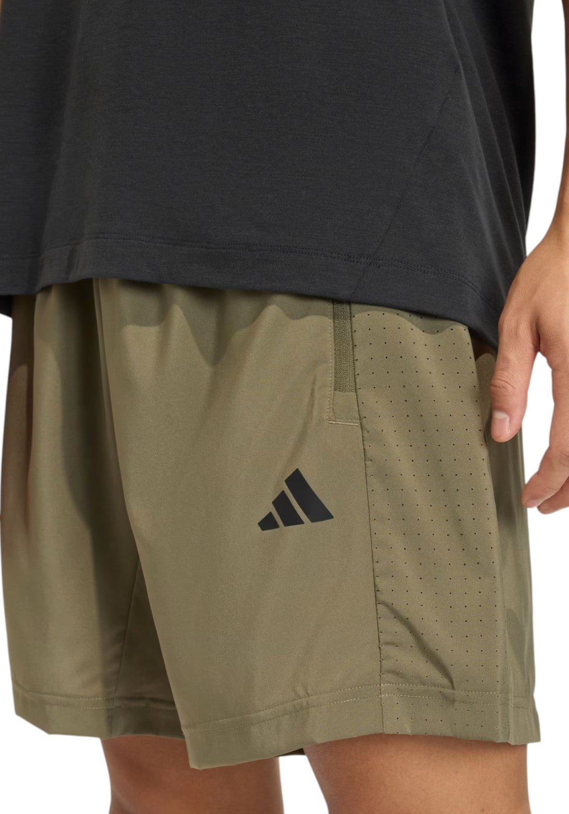 PANTALONCINI Verde Bosco Adidas