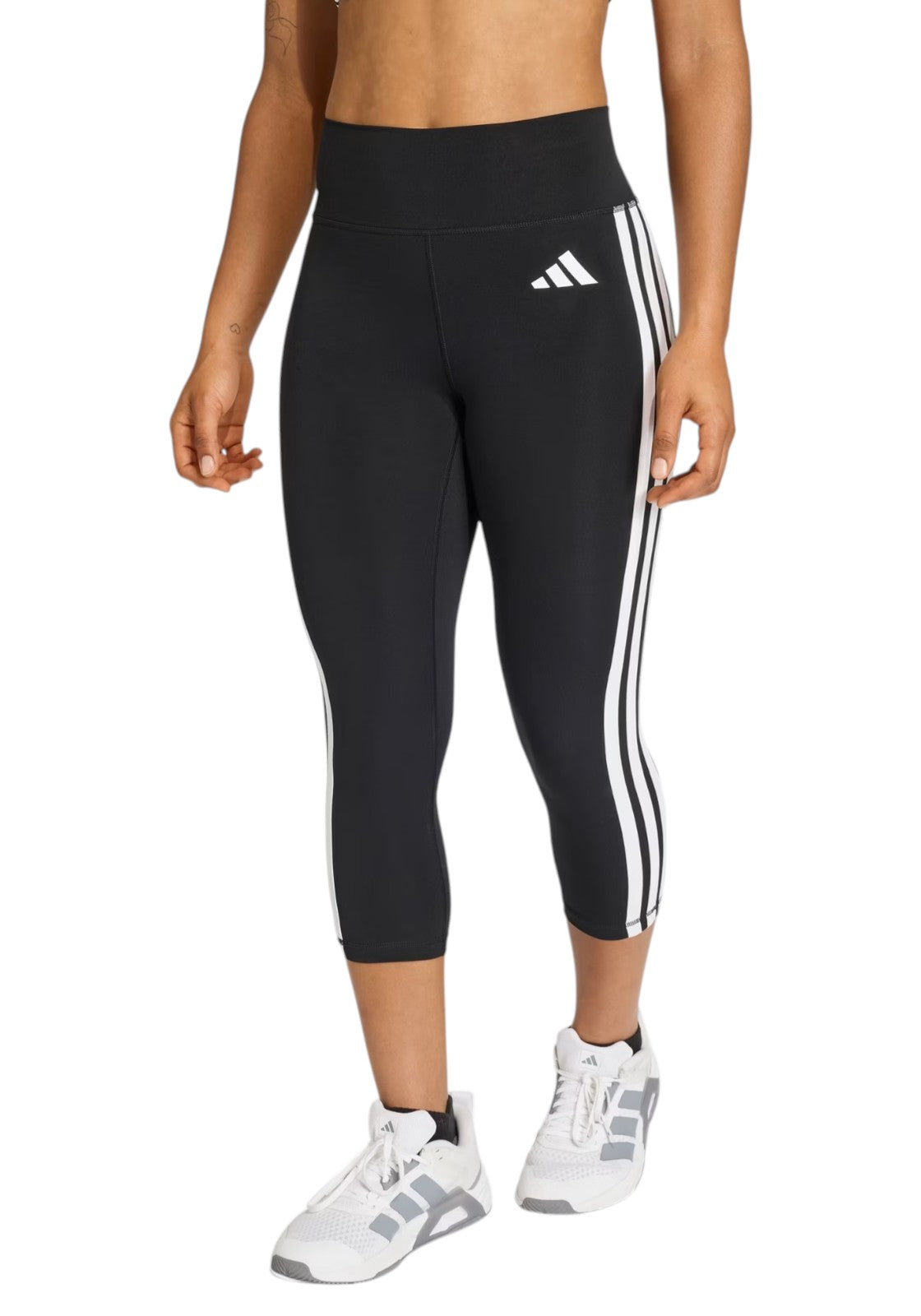 PANTALONI Nero/bianco Adidas