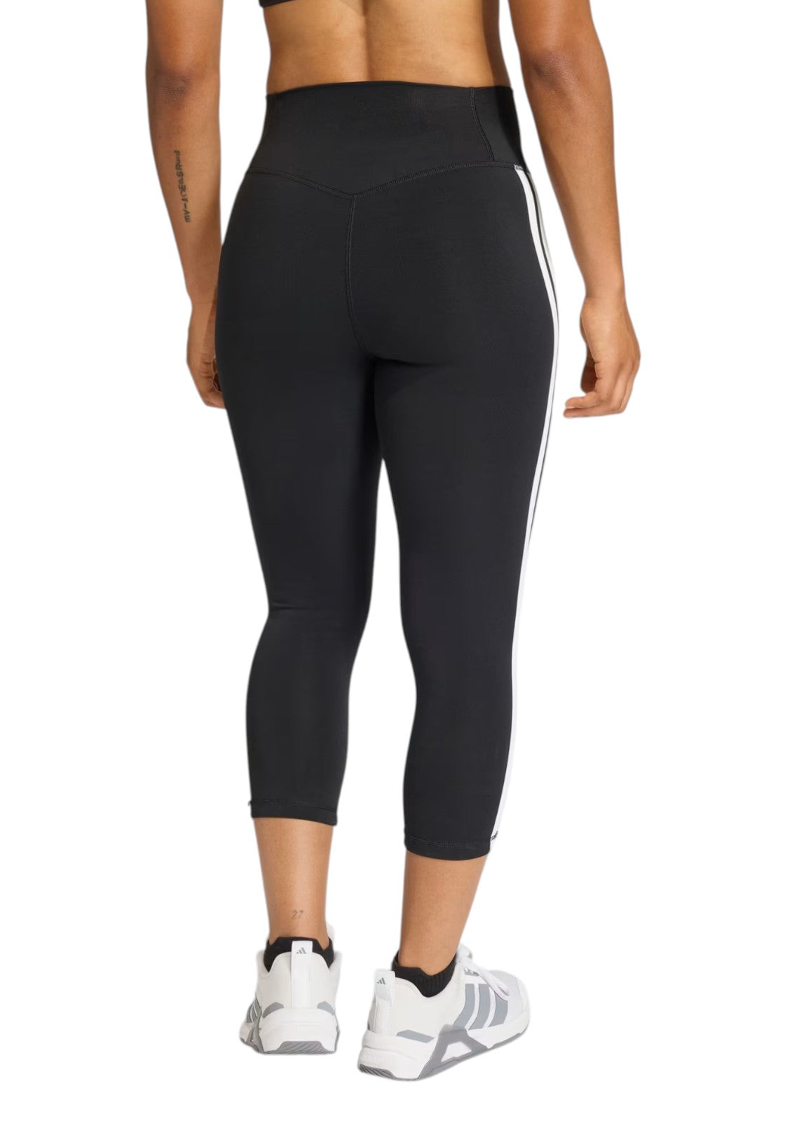 PANTALONI Nero/bianco Adidas
