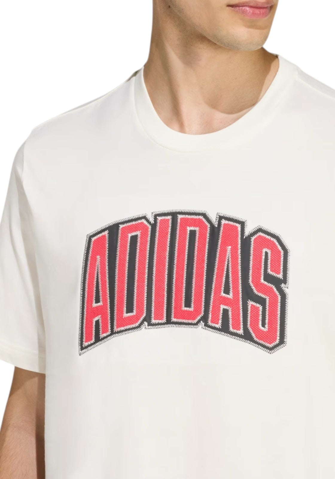 T-SHIRT E CANOTTE Panna/rosso Adidas