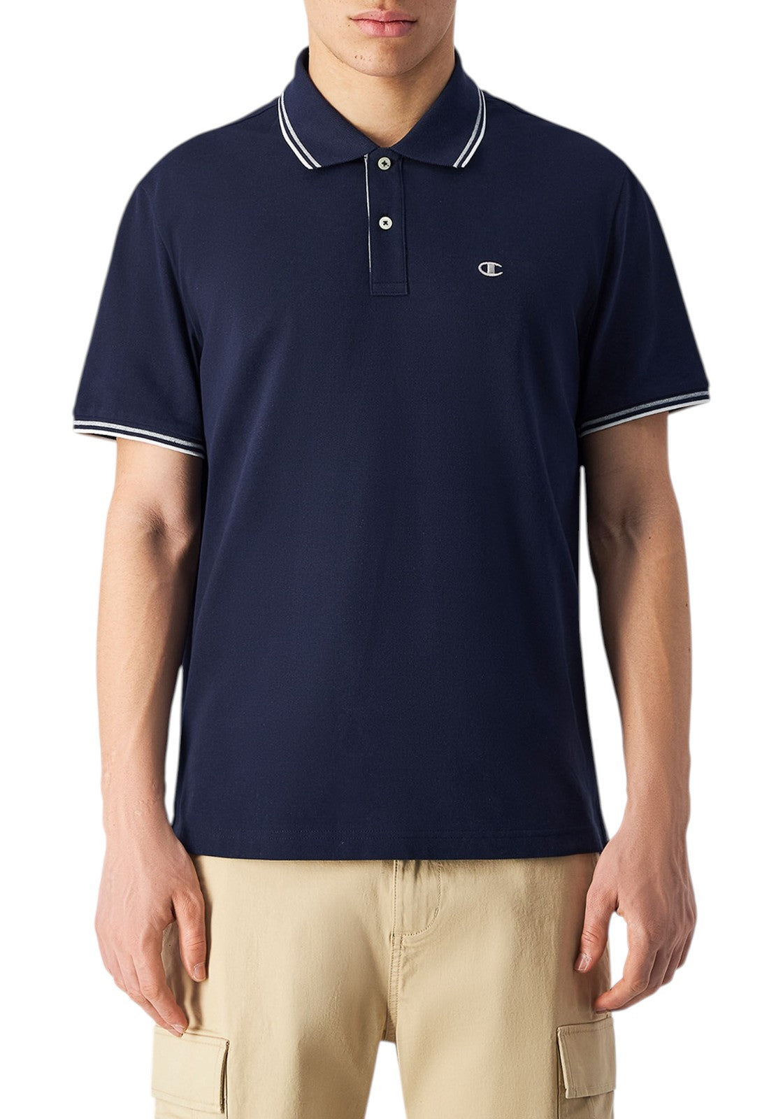 MAGLIONI E POLO Blu/bianco Champion