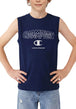T-SHIRT E CANOTTE Blu/bianco Champion