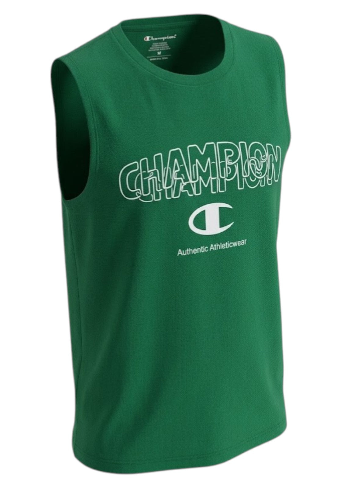 T-SHIRT E CANOTTE Verde/bianco Champion
