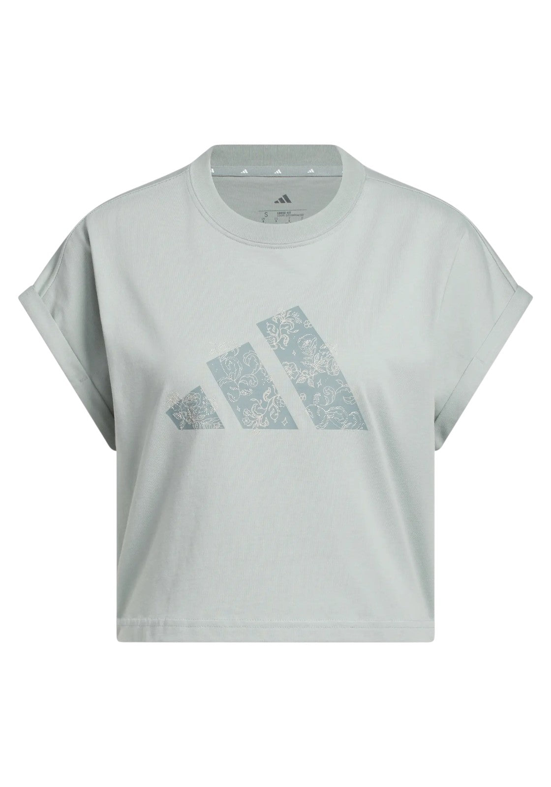 T-SHIRT E CANOTTE Celeste Polvere Adidas