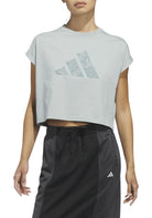 T-SHIRT E CANOTTE Celeste Polvere Adidas