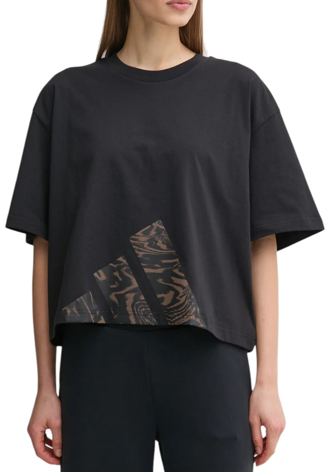 T-SHIRT E CANOTTE Nero/marrone Adidas