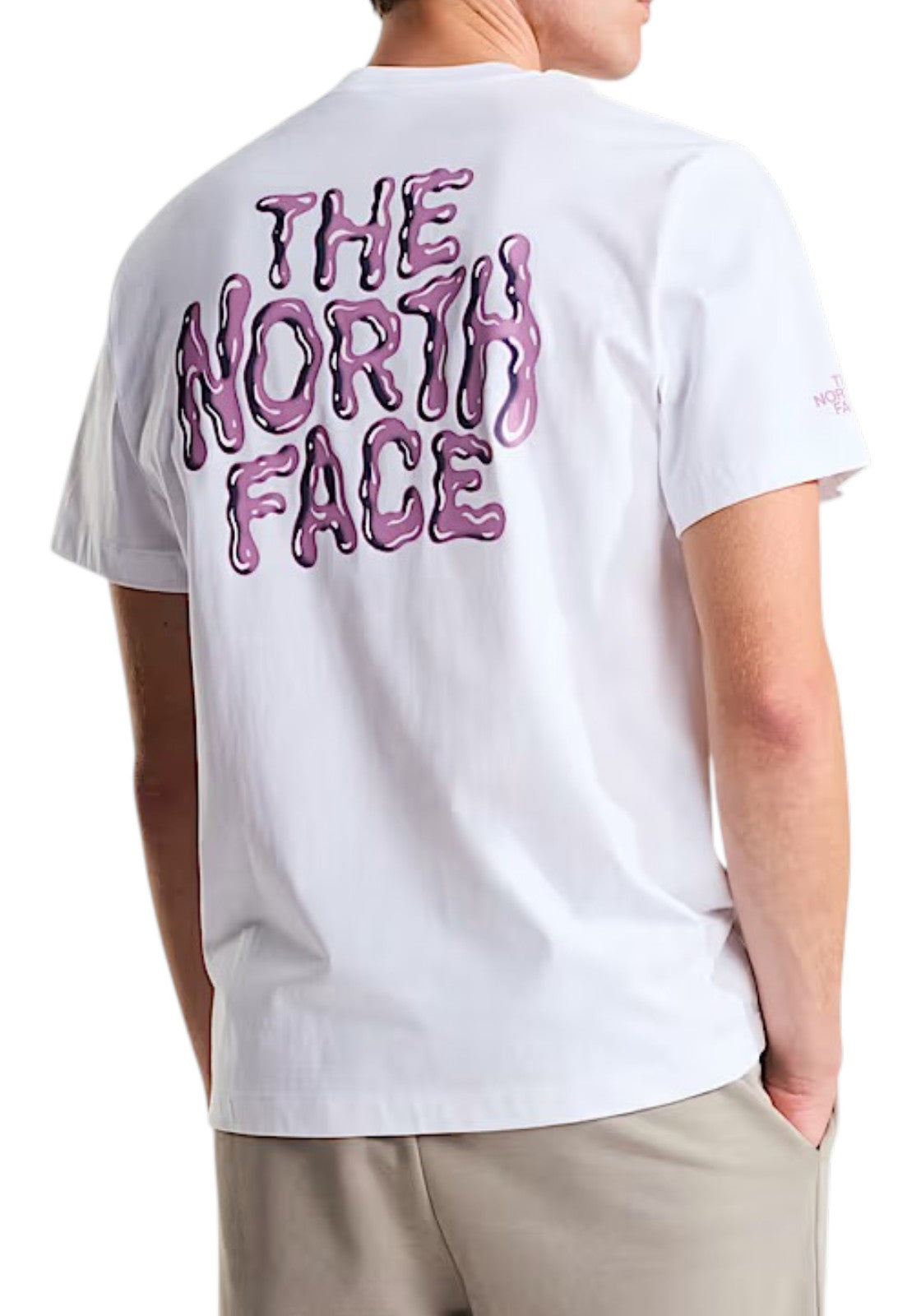T-SHIRT E CANOTTE Bianco/viola The North Face