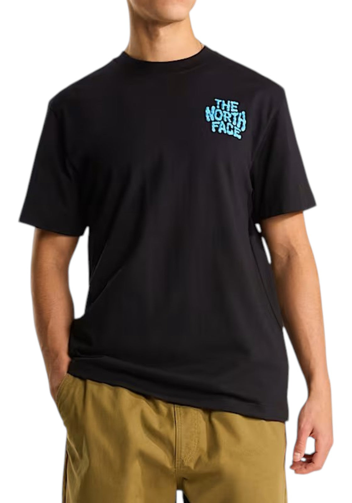 T-SHIRT E CANOTTE Nero/azzurro The North Face