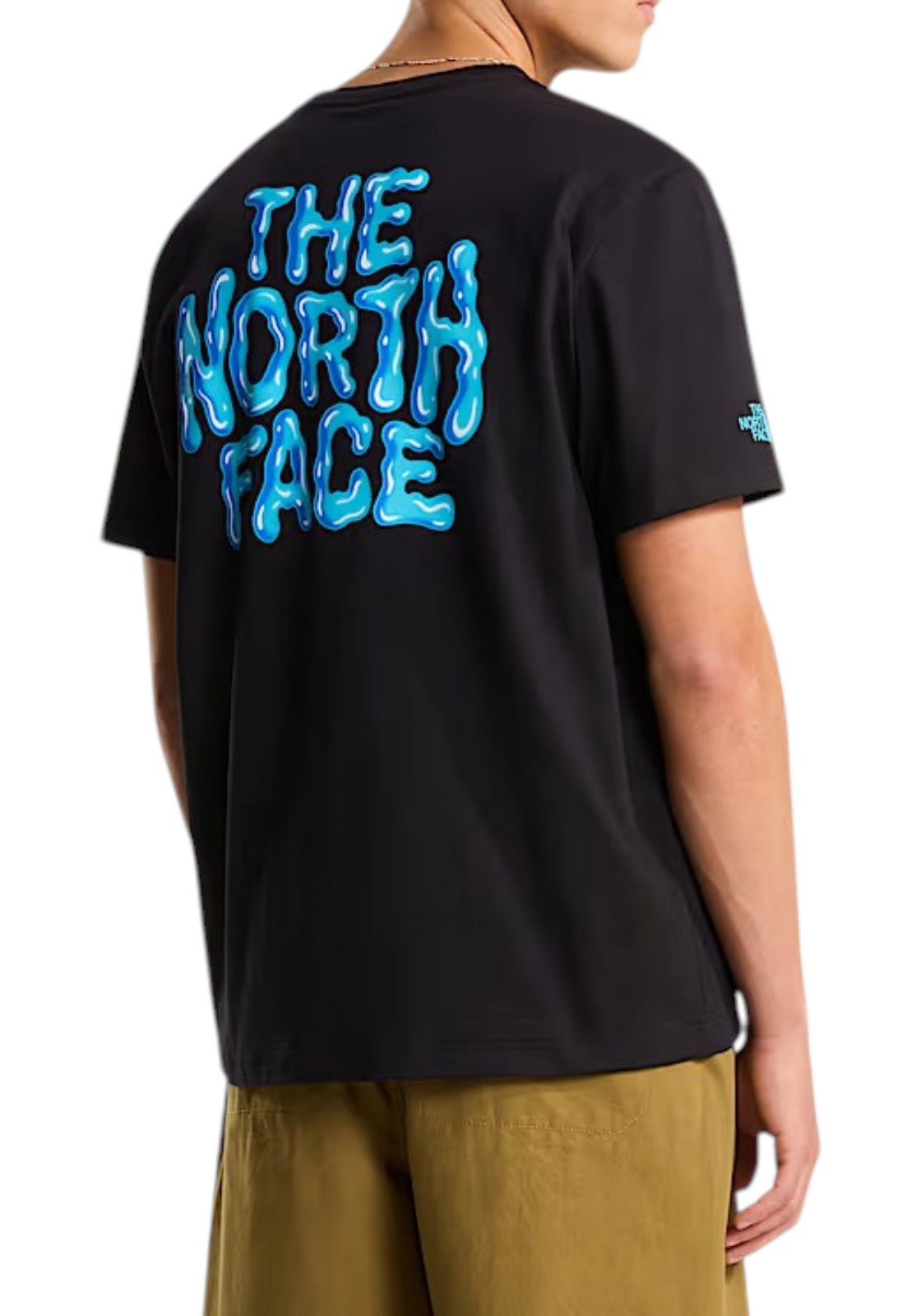 T-SHIRT E CANOTTE Nero/azzurro The North Face