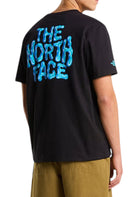 T-SHIRT E CANOTTE Nero/azzurro The North Face