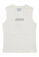 T-SHIRT E CANOTTE Panna/blu Champion
