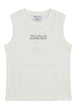 T-SHIRT E CANOTTE Panna/blu Champion