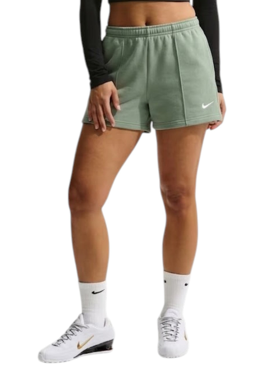 PANTALONCINI Verde Salvia Nike