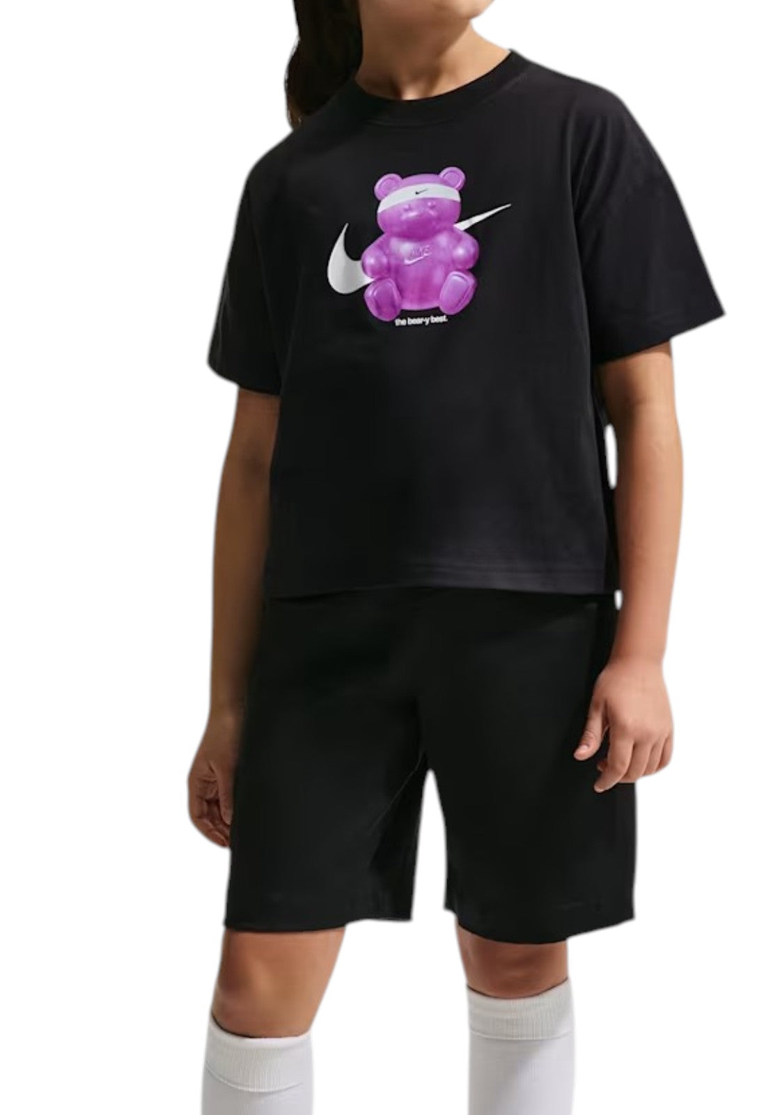 T-SHIRT E CANOTTE Nero/viola Nike