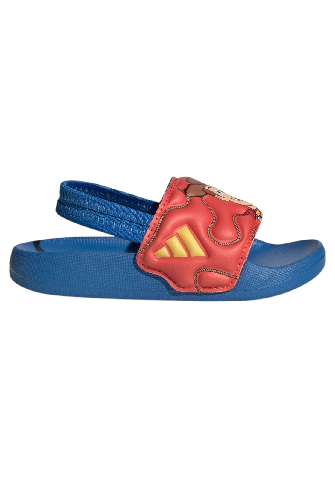 CIABATTE-INFRADITO Azzurro/rosso Adidas