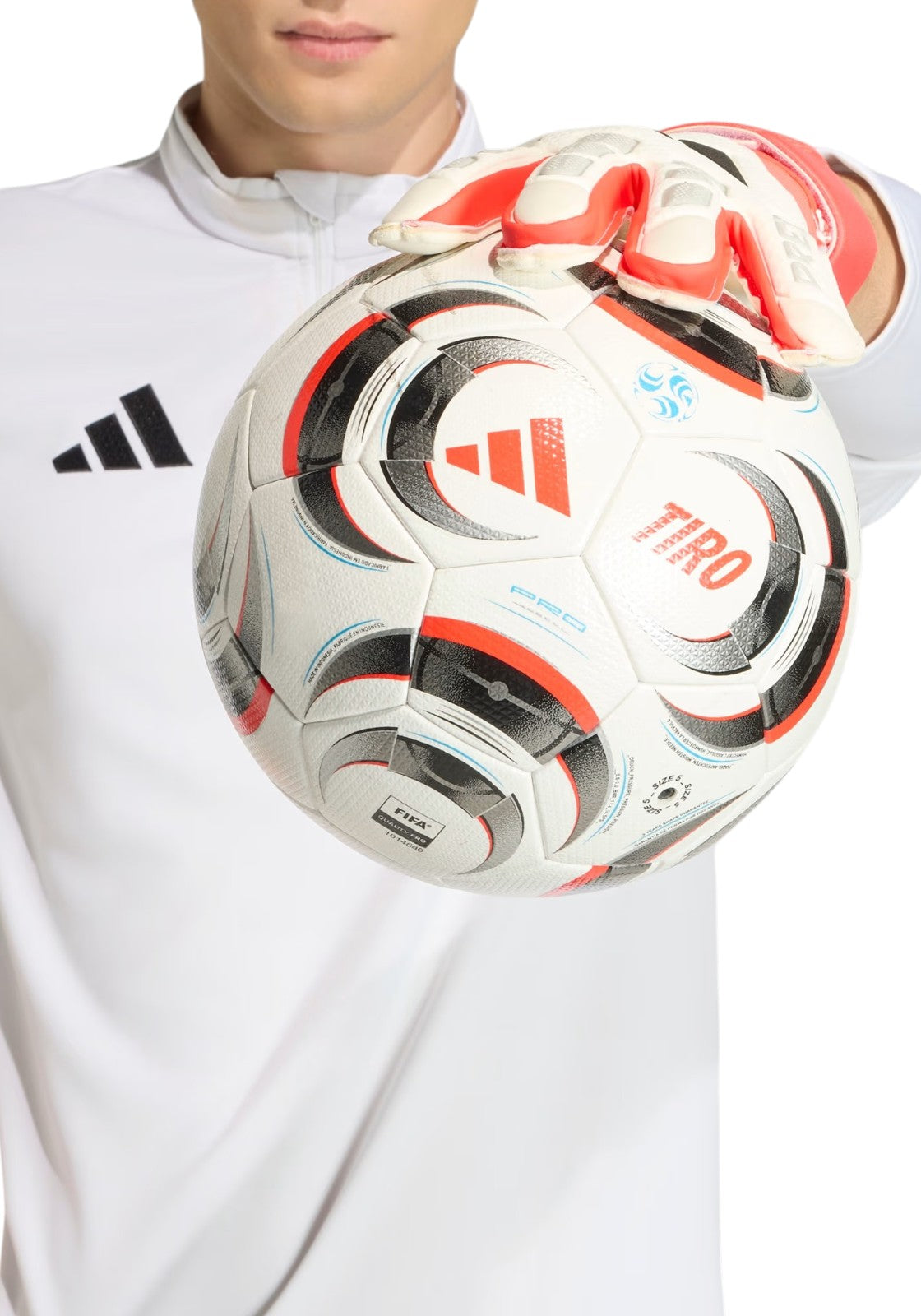 CALCIO Bianco/rosso Adidas