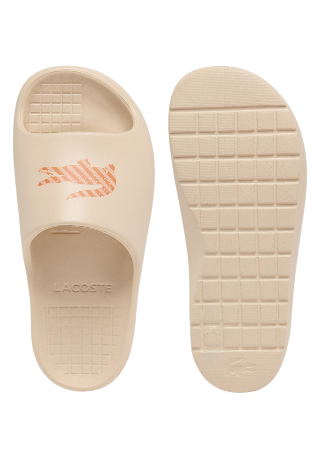 CIABATTE-INFRADITO Beige/arancio Lacoste