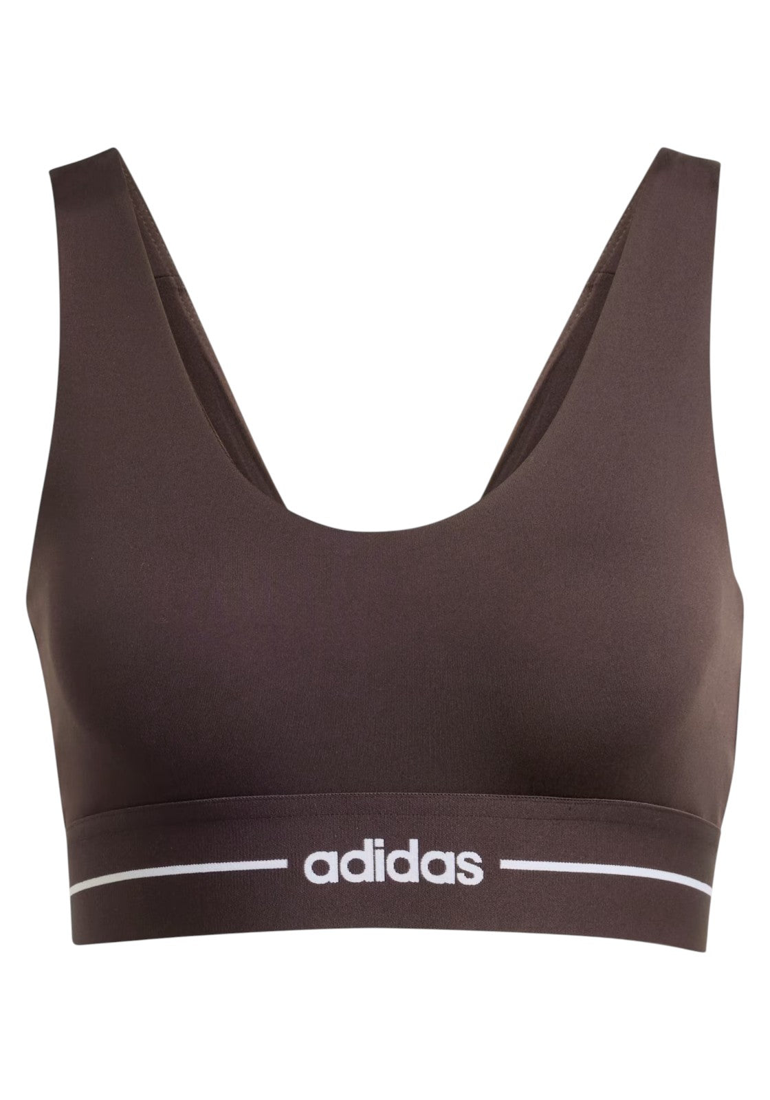 TOP PALESTRA Marrone Adidas