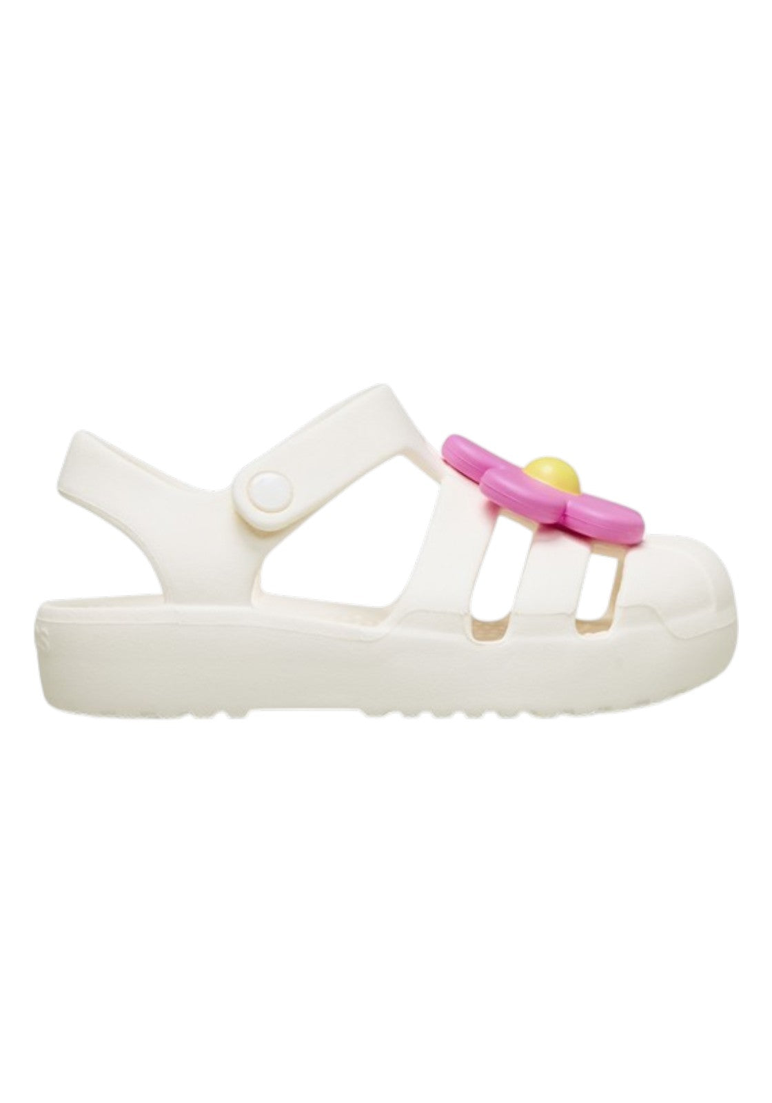 CIABATTE-INFRADITO Panna/rosa Crocs