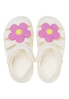 CIABATTE-INFRADITO Panna/rosa Crocs