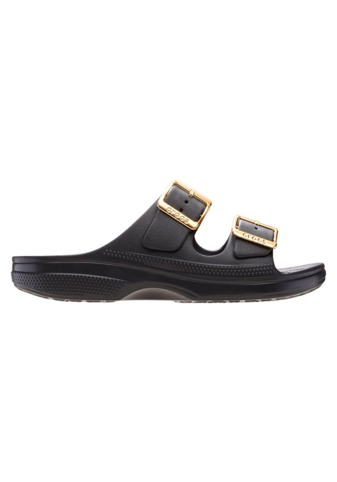 CIABATTE-INFRADITO Nero/oro Crocs