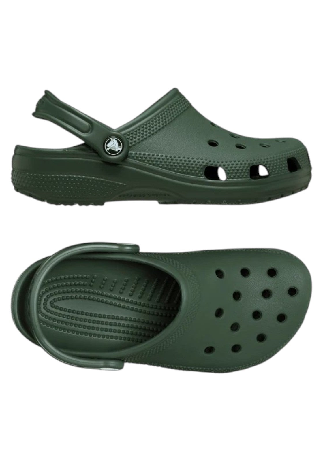 CIABATTE-INFRADITO Verde Militare Crocs