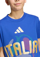 T-SHIRT E CANOTTE Azzurro/oro Adidas
