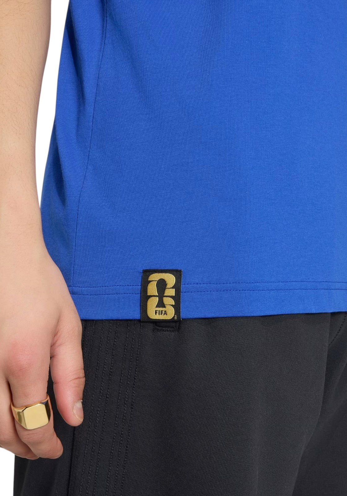 T-SHIRT E CANOTTE Azzurro/oro Adidas