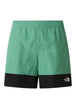 PANTALONCINI Verde/nero The North Face