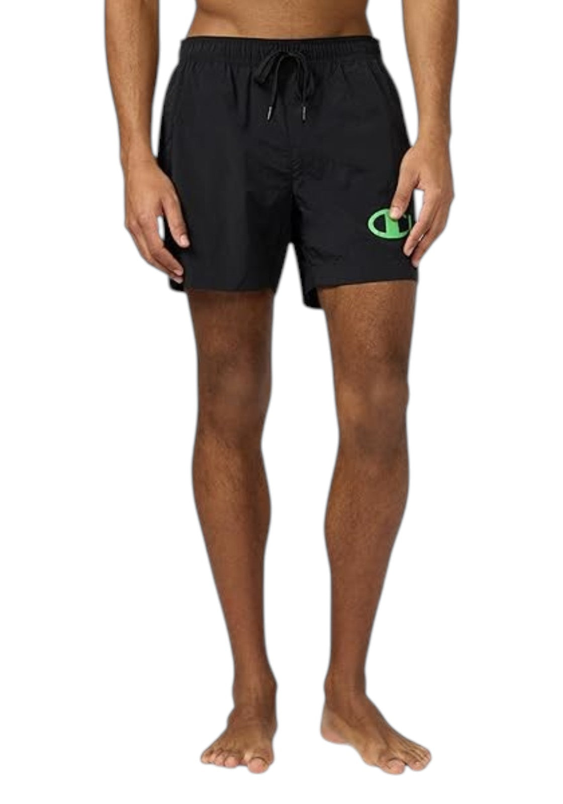 COSTUMI Nero/verde Fluo Champion