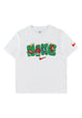 T-SHIRT E CANOTTE Bianco/verde Nike