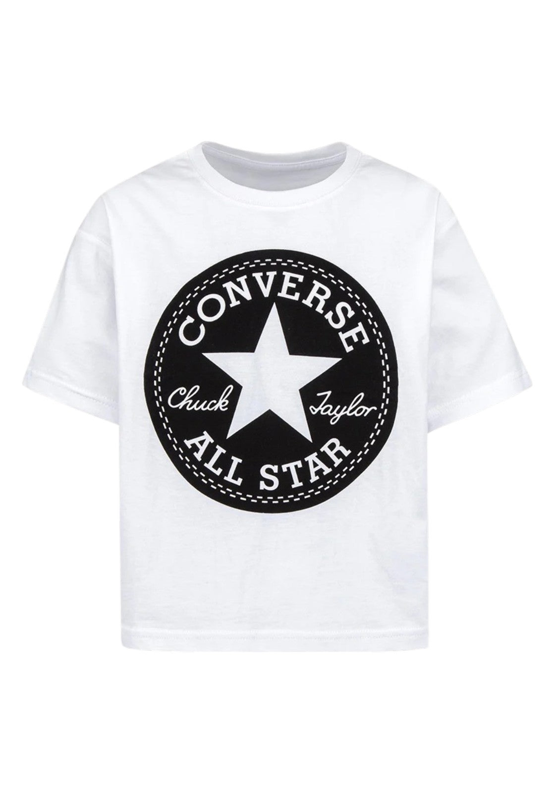 T-SHIRT E CANOTTE Bianco/nero Converse