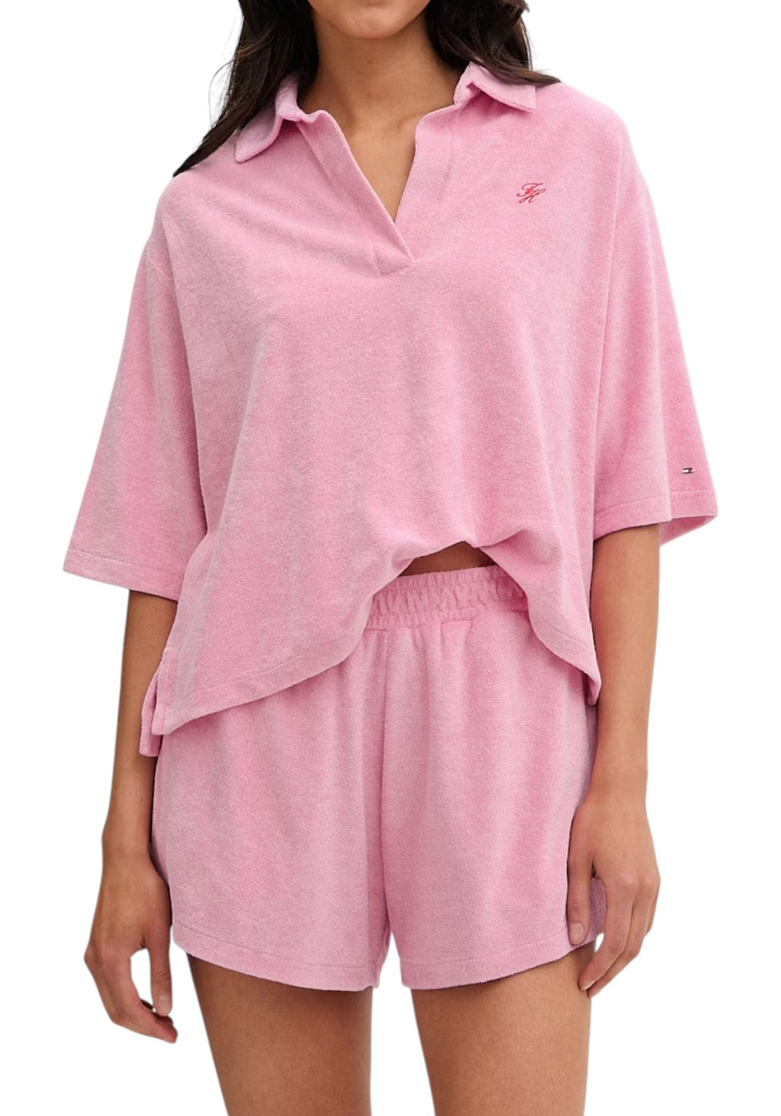 MAGLIONI E POLO Rosa Tommy Hilfiger