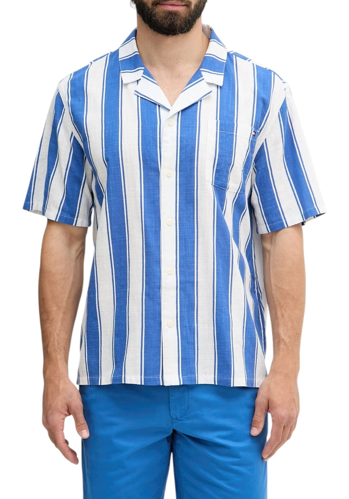 CAMICIE Azzurro/bianco Tommy Hilfiger