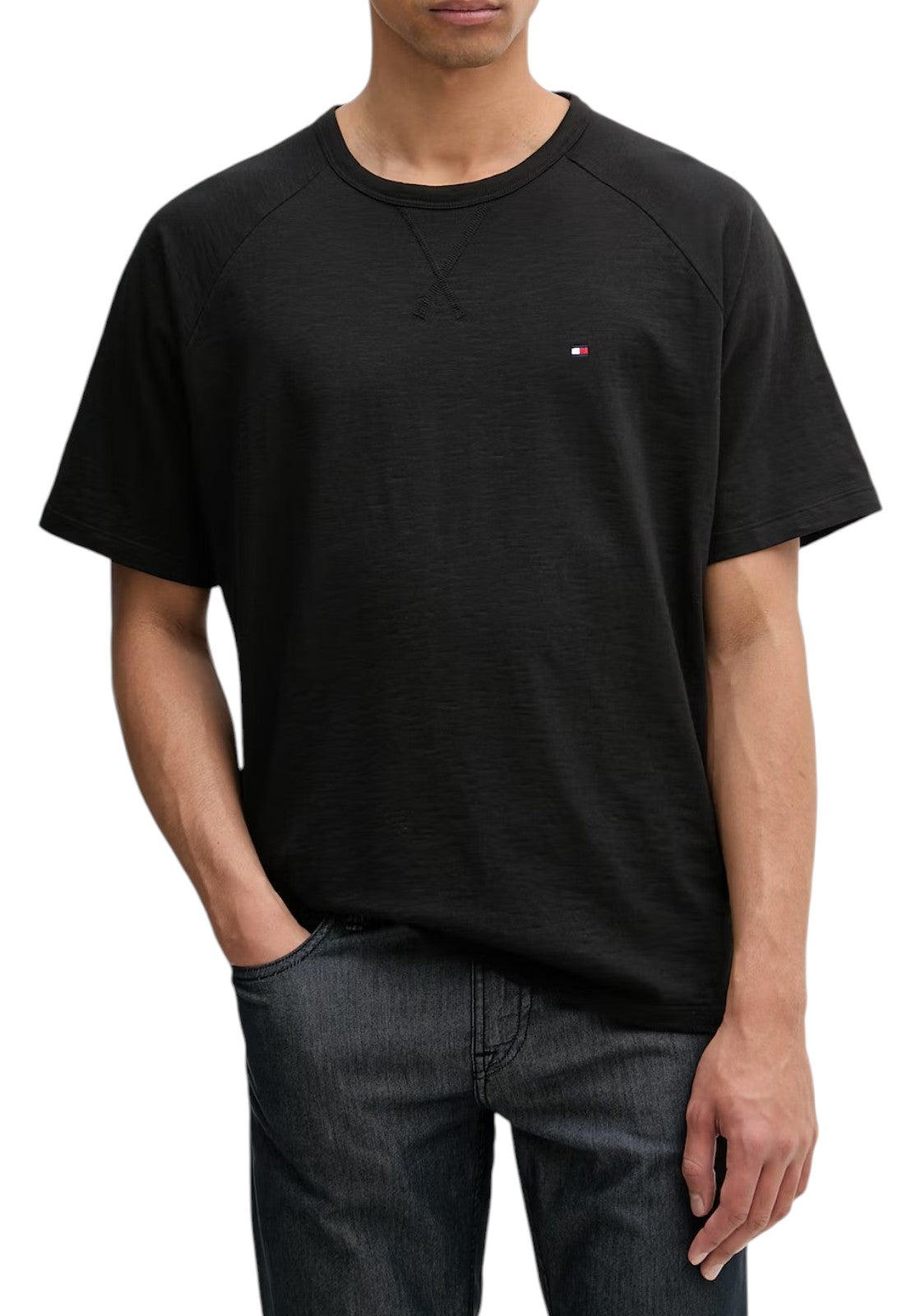 T-SHIRT E CANOTTE Nero Tommy Hilfiger