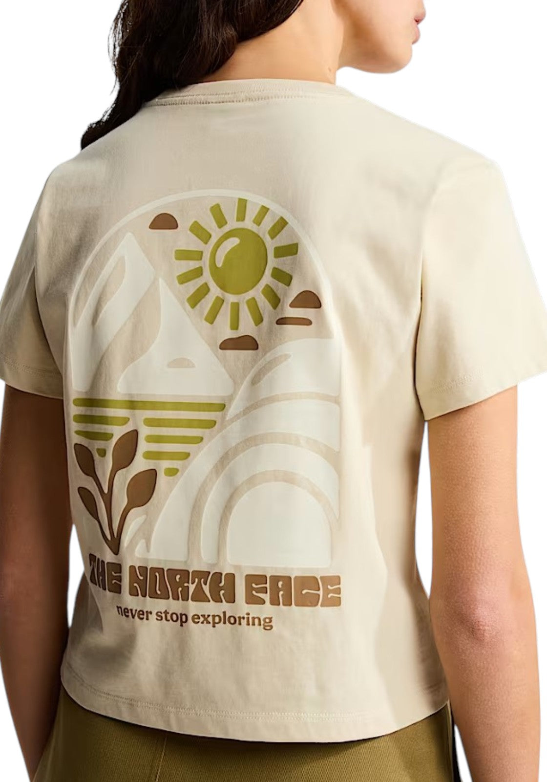 T-SHIRT E CANOTTE Beige The North Face