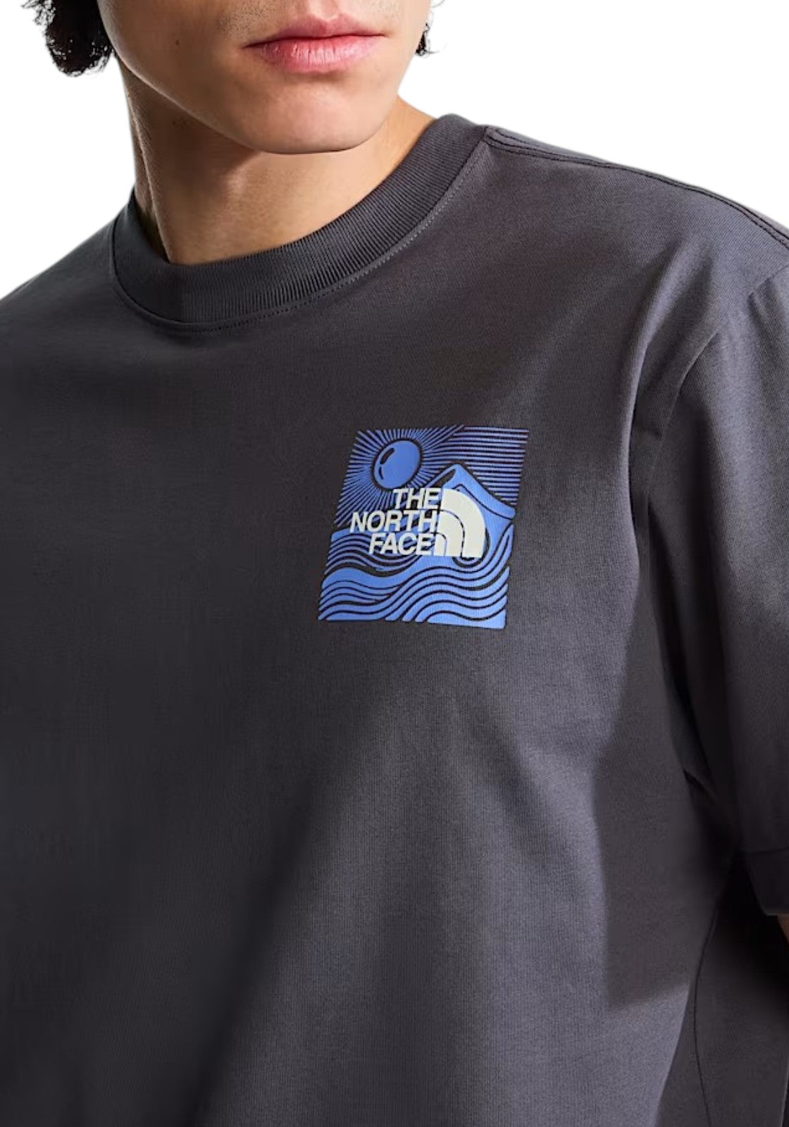 T-SHIRT E CANOTTE Grigio Scuro The North Face
