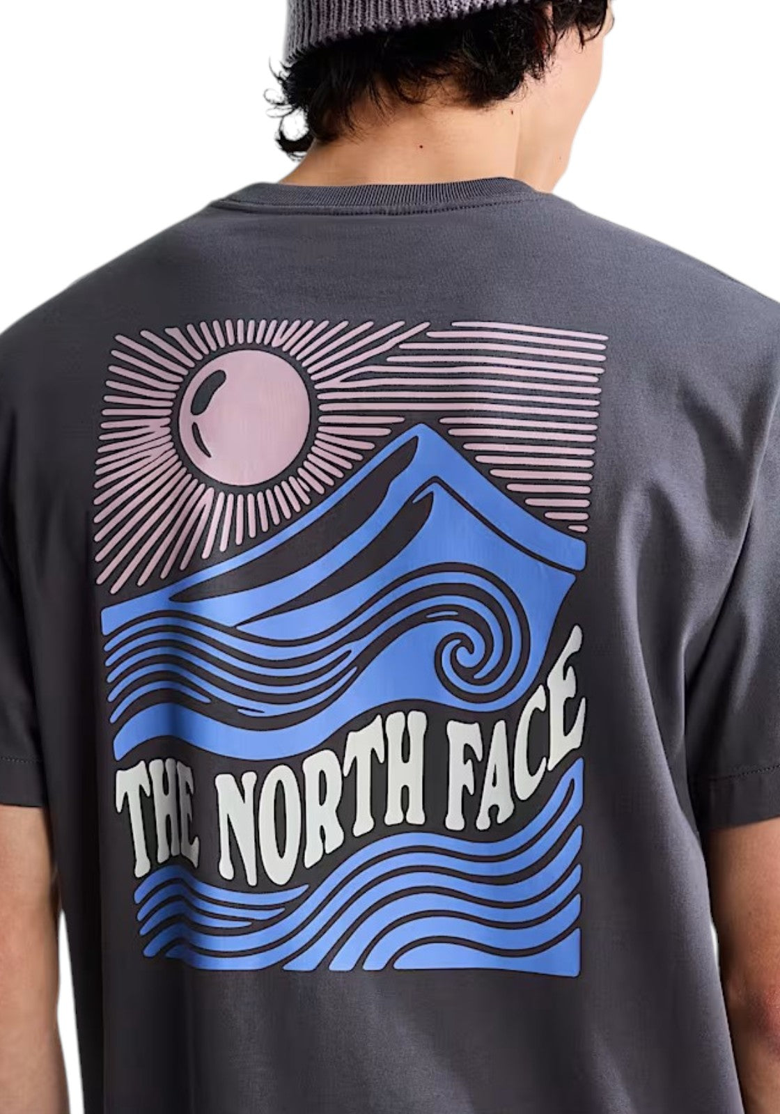 T-SHIRT E CANOTTE Grigio Scuro The North Face