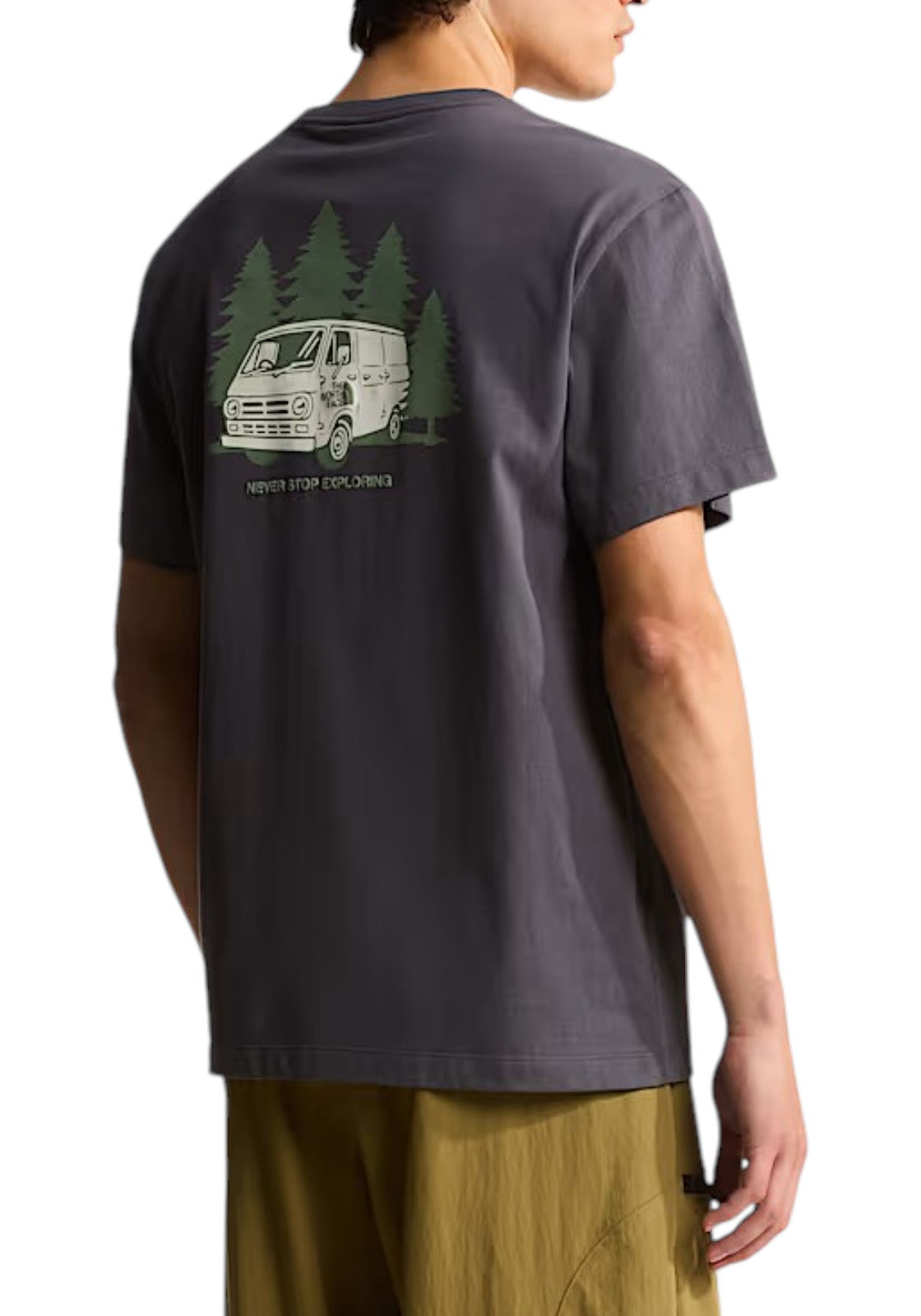 T-SHIRT E CANOTTE Grigio Scuro The North Face