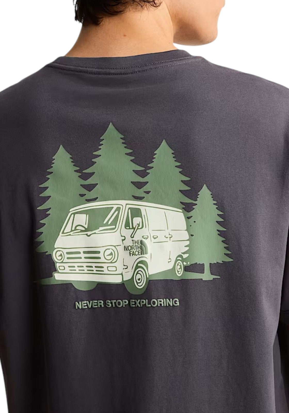 T-SHIRT E CANOTTE Grigio Scuro The North Face
