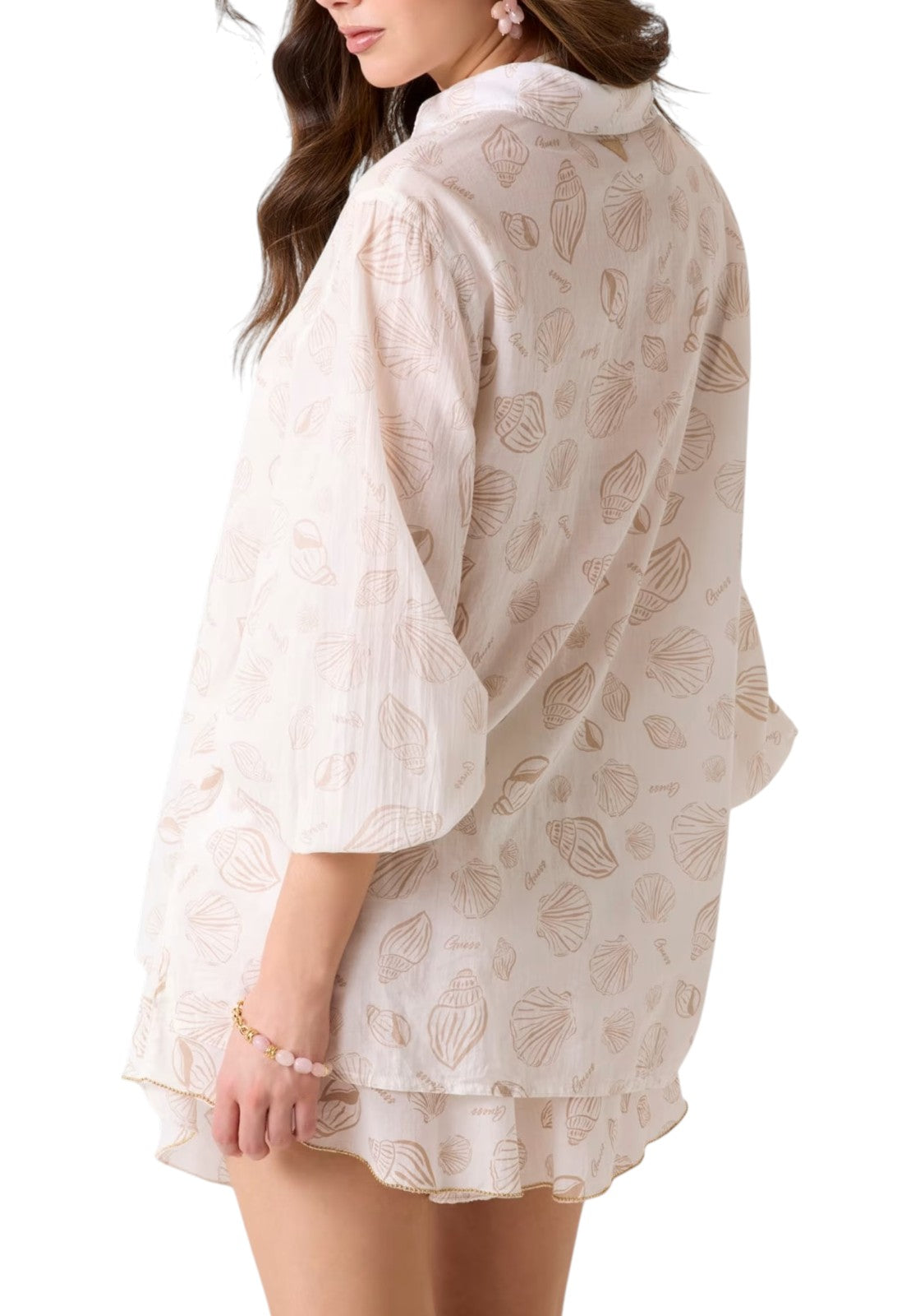 CAMICIE Bianco/beige Guess