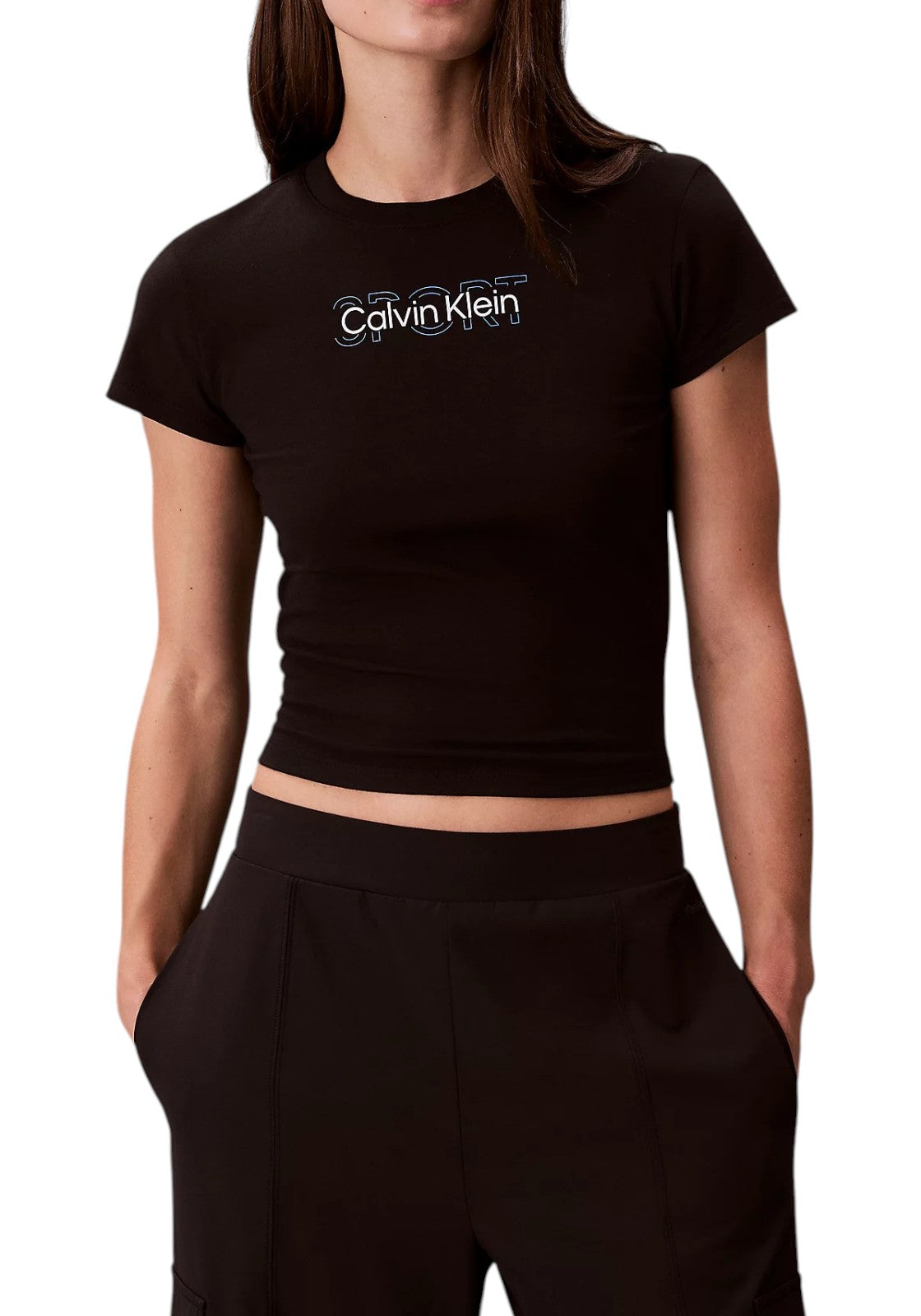 T-SHIRT E CANOTTE Nero/bianco Calvin Klein