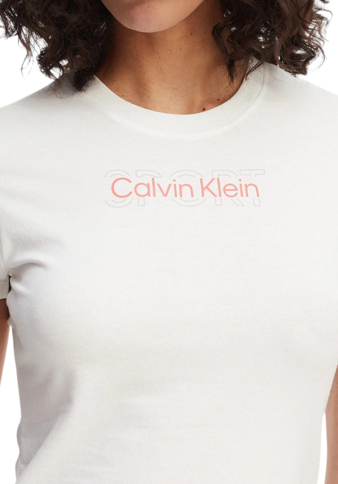 T-SHIRT E CANOTTE Bianco/rosso Calvin Klein