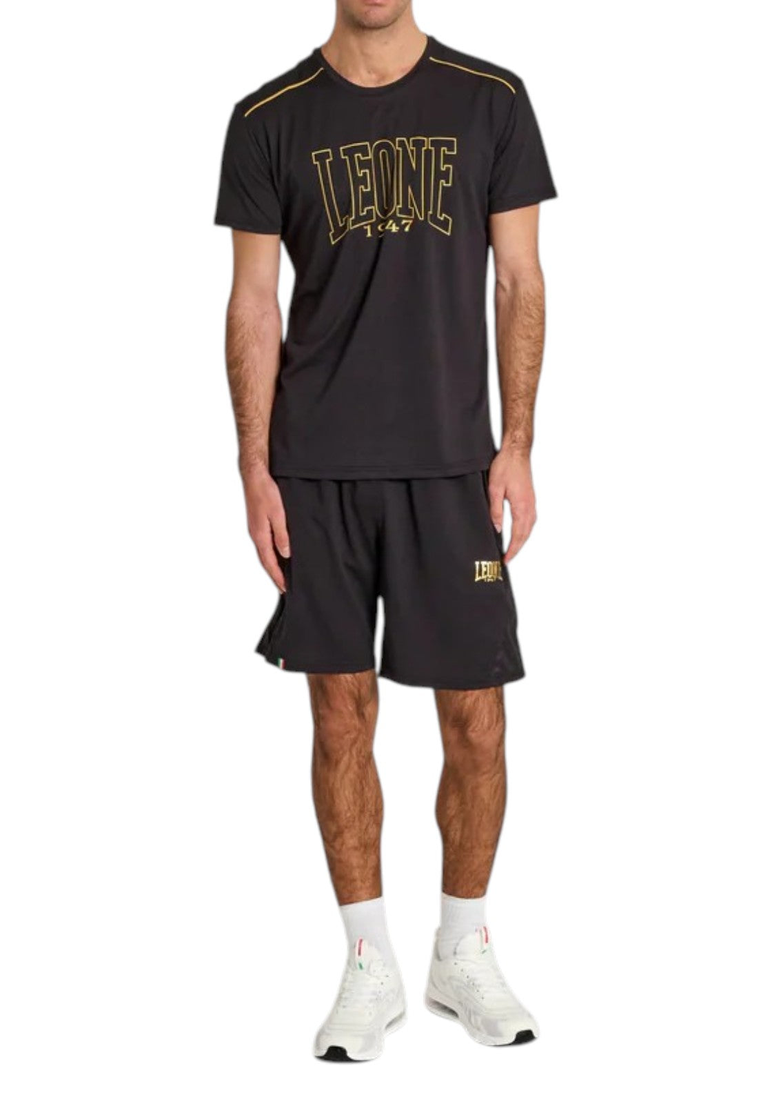 T-SHIRT E CANOTTE Nero/oro Leone