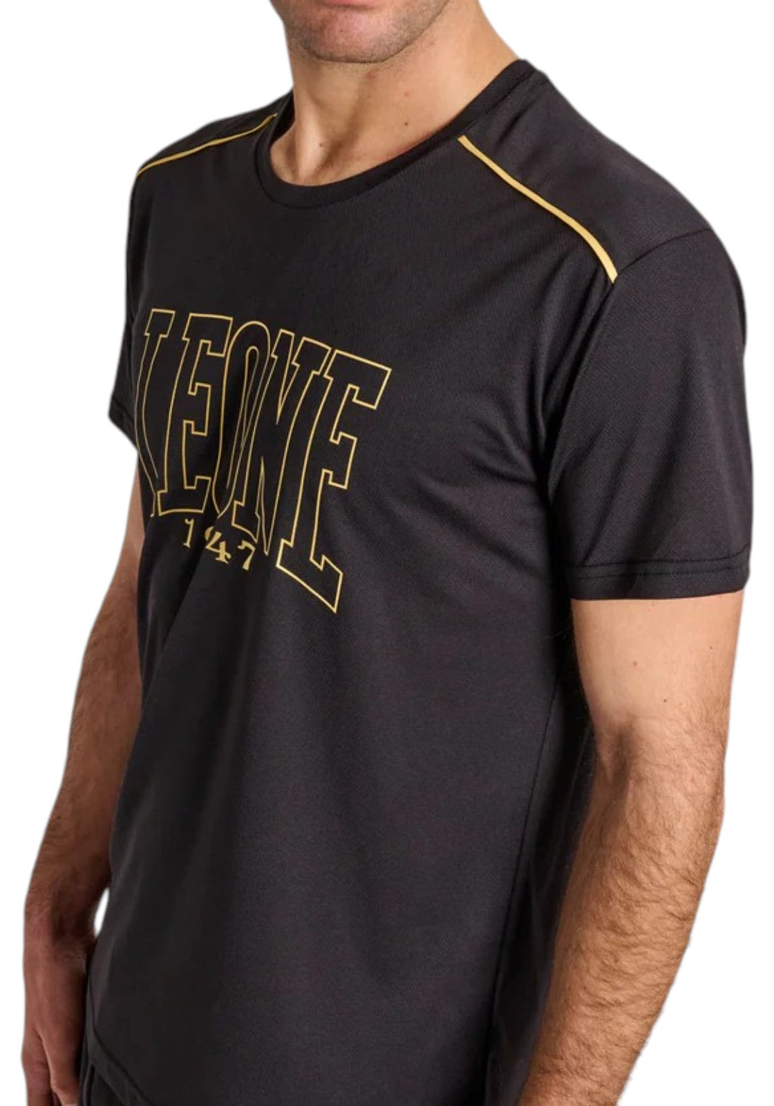 T-SHIRT E CANOTTE Nero/oro Leone