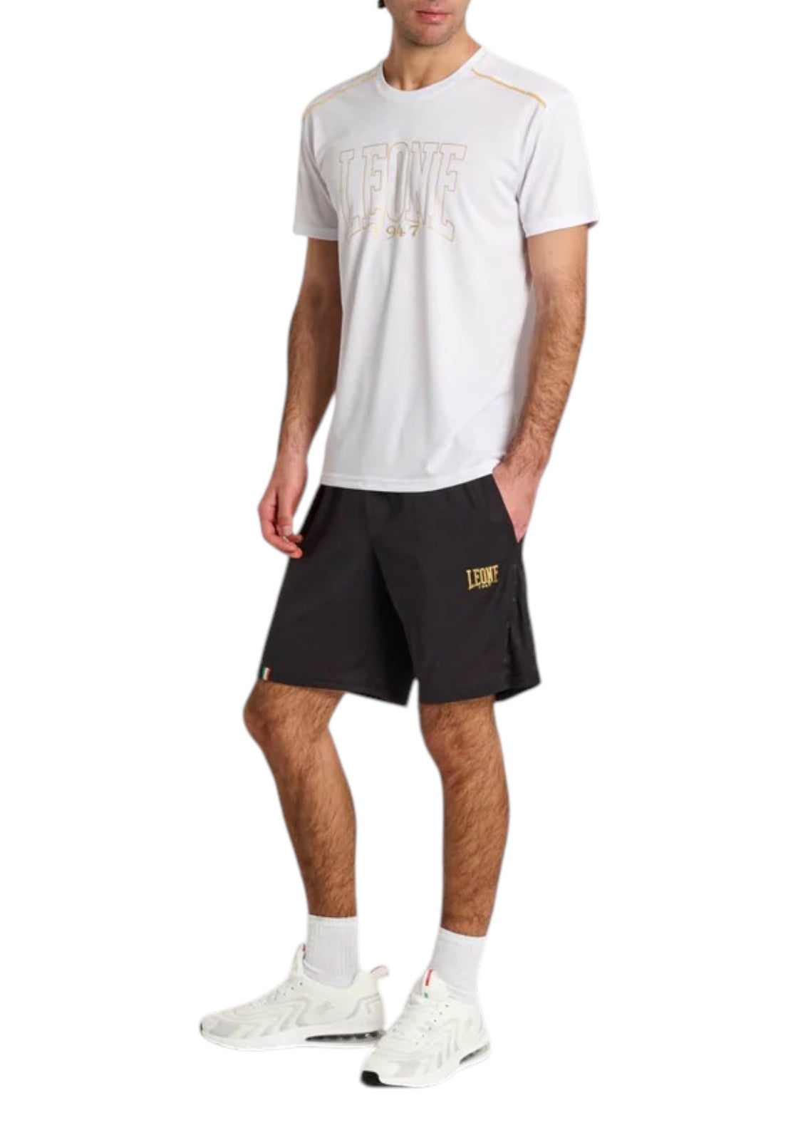T-SHIRT E CANOTTE Bianco/oro Leone
