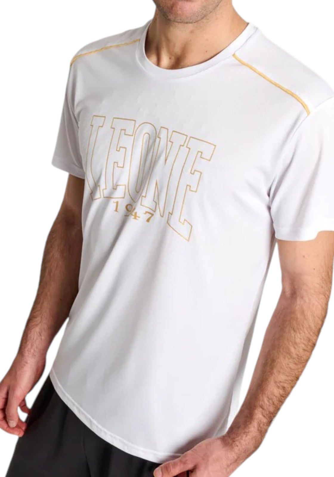 T-SHIRT E CANOTTE Bianco/oro Leone